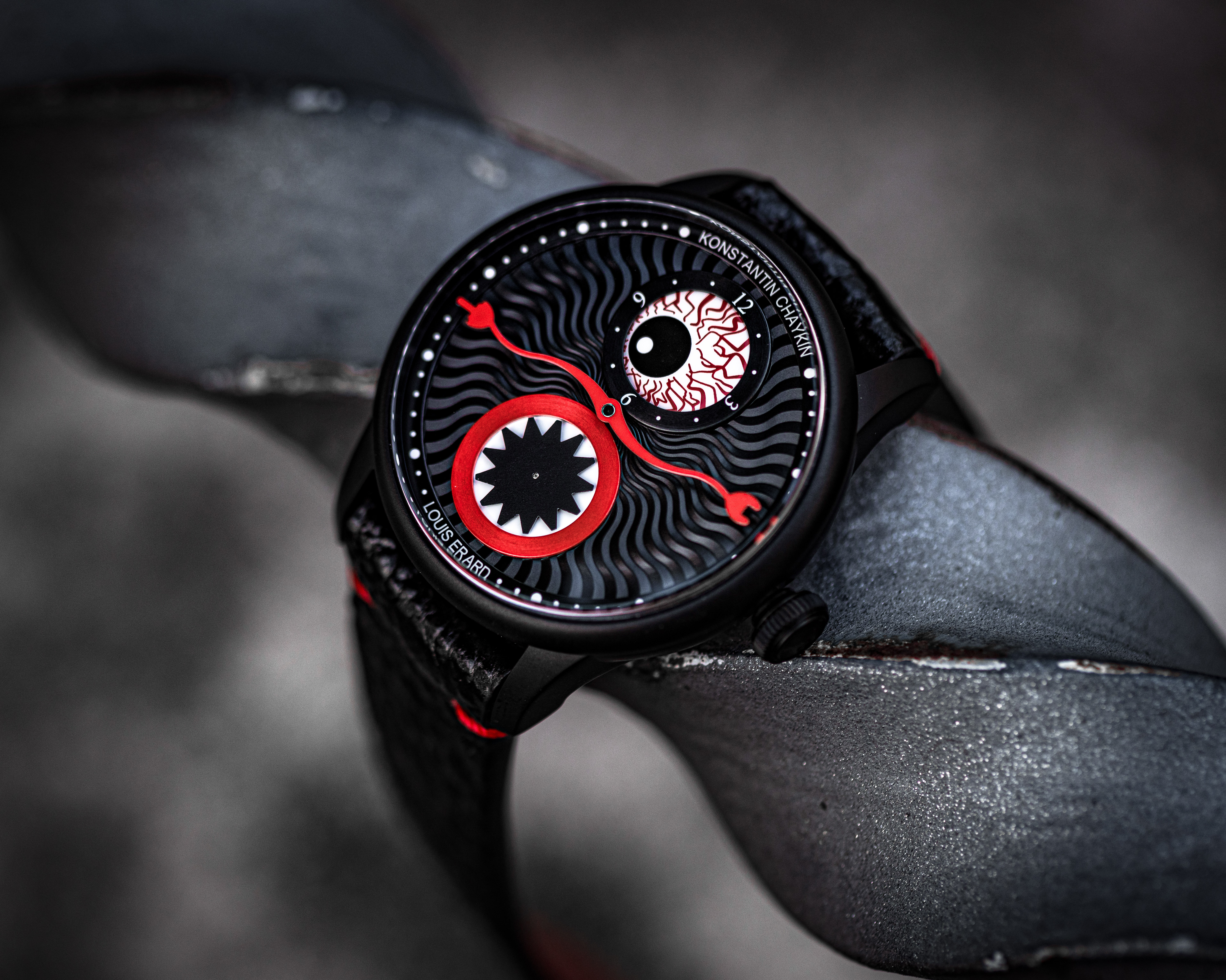 Louis Erard x Konstantin Chaykin 聯名款：時間吞噬者 II–當黑夜降臨_39mm