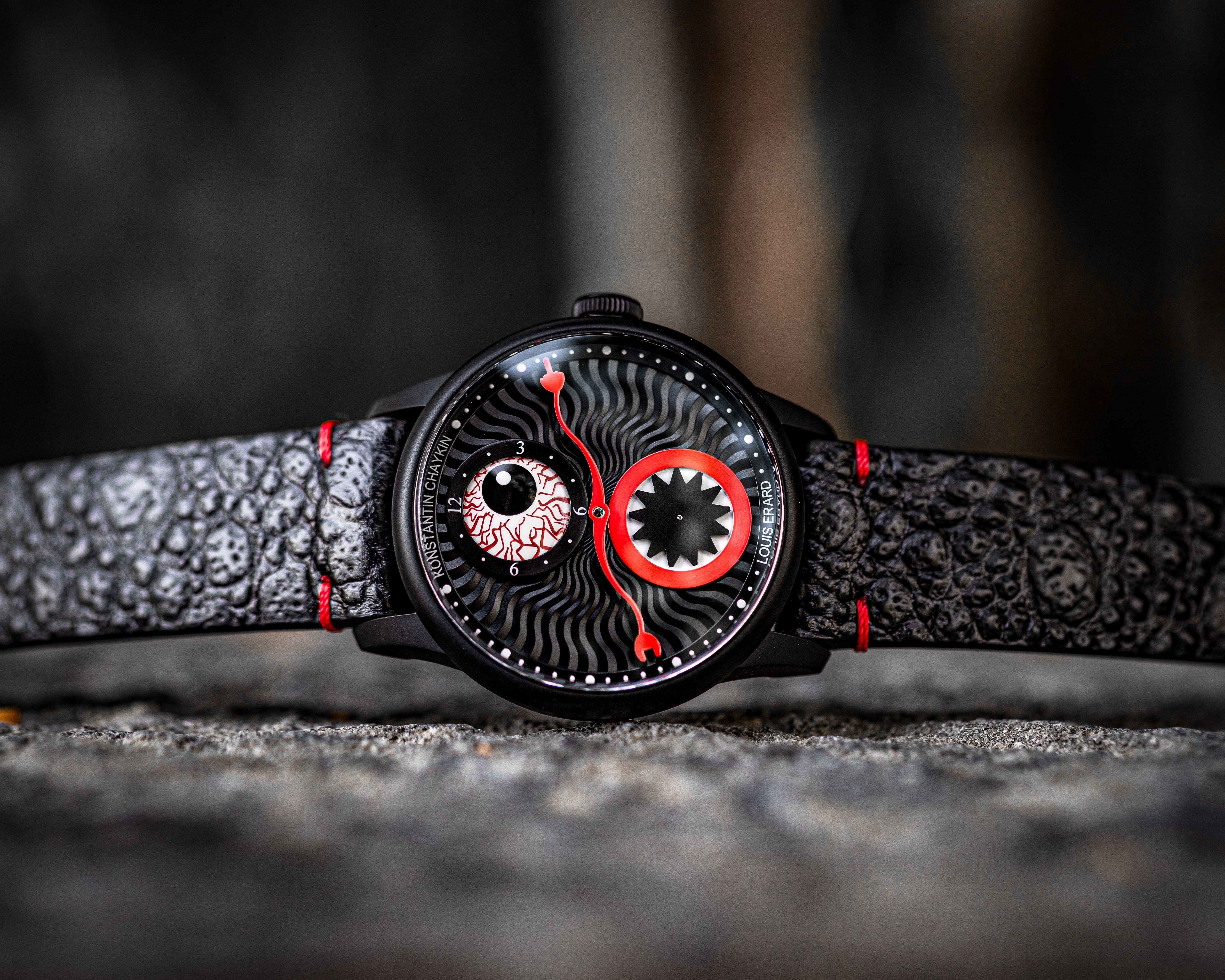 Louis Erard x Konstantin Chaykin 聯名款：時間吞噬者 II–當黑夜降臨_39mm