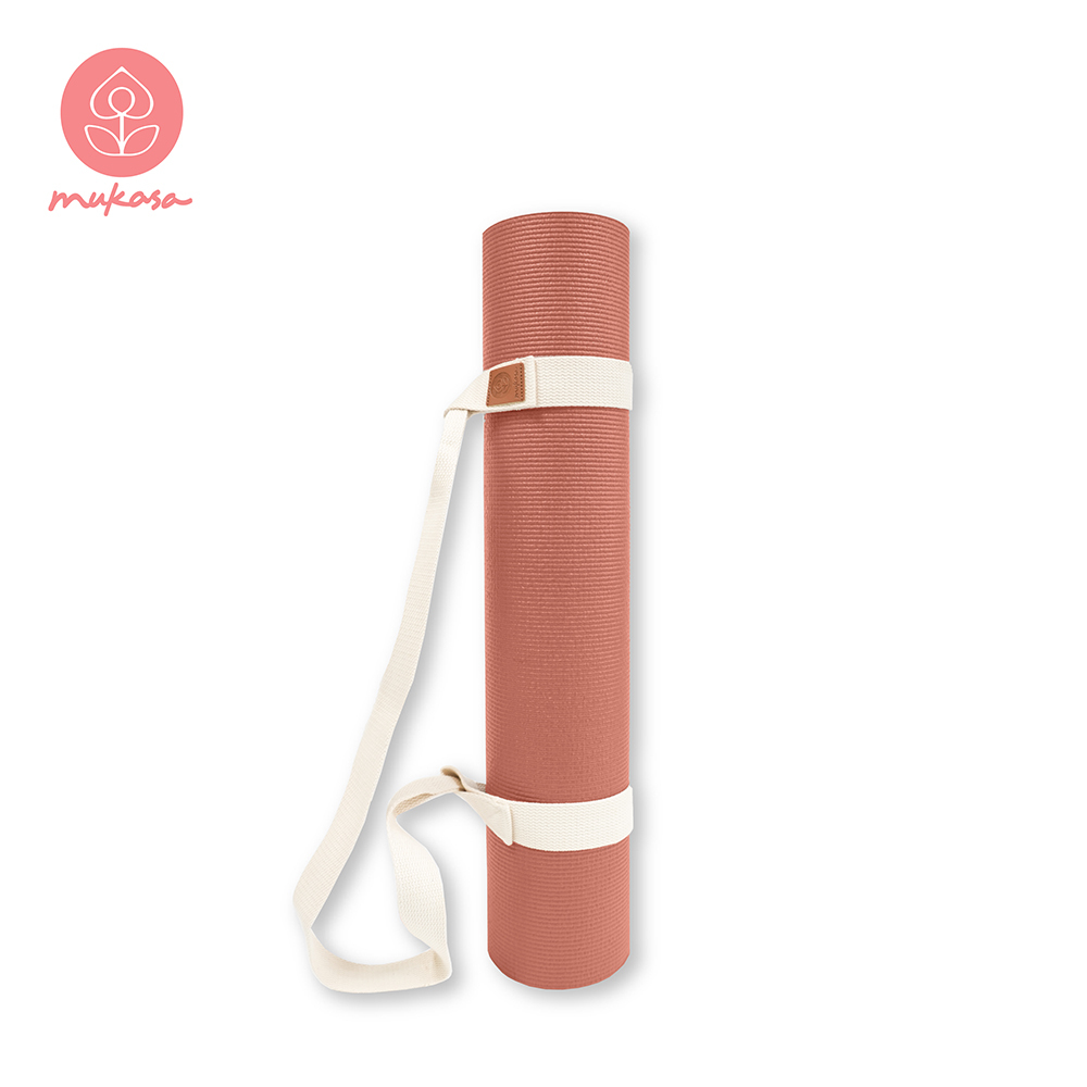 MUKASA 瑜珈墊背繩(燕麥色)  MUK-22570