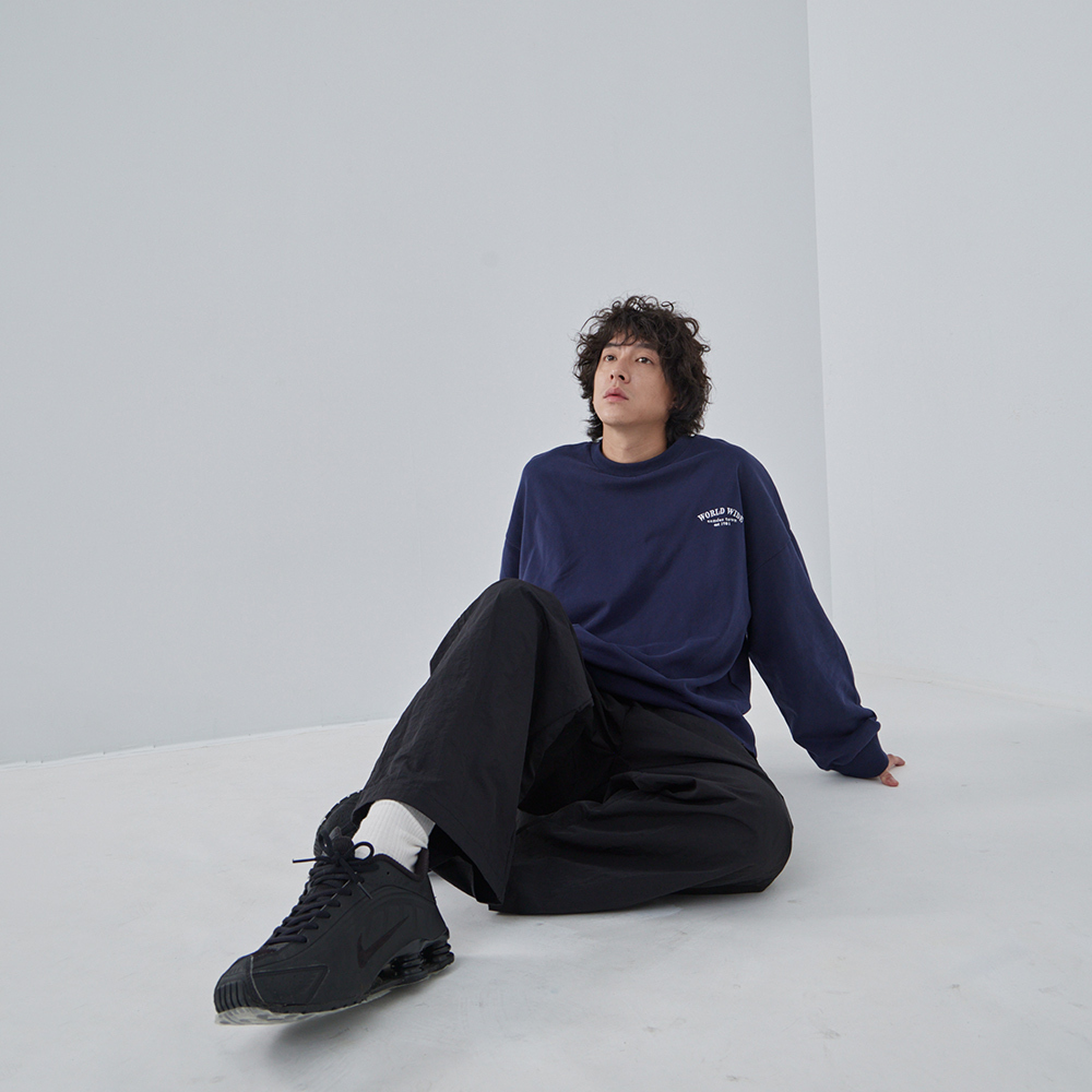 WORLD WIDE Embroidery University T four colors S/M/L/XL【01110818】in stock+pre-order