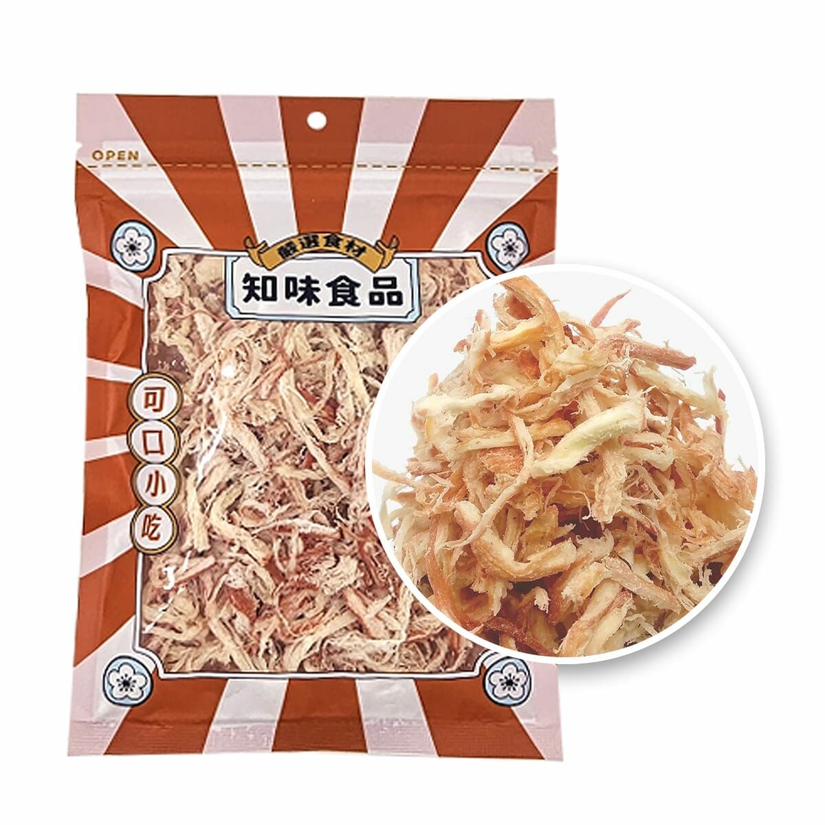 磯燒辣味魷魚絲80克