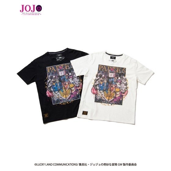 Pbandai 預訂2024/1月 【ジョジョの奇妙な冒険 黄金の風×glamb】コラボレーションTシャツ３⚠️⚠️熱賣款‼️落單前請先PM查詢貨源