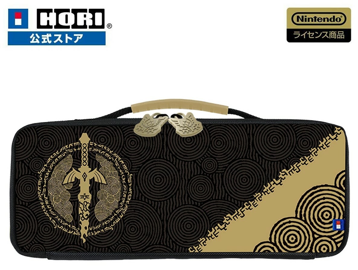 NS HORI 薩爾達傳說 王國之淚 主機收納包 寬版