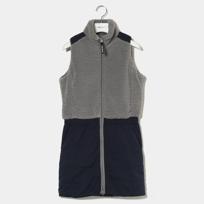 女士-刷毛背心連身裙