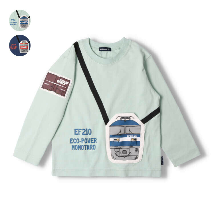 Moujonjon JR 新幹線有袋長袖 Tee