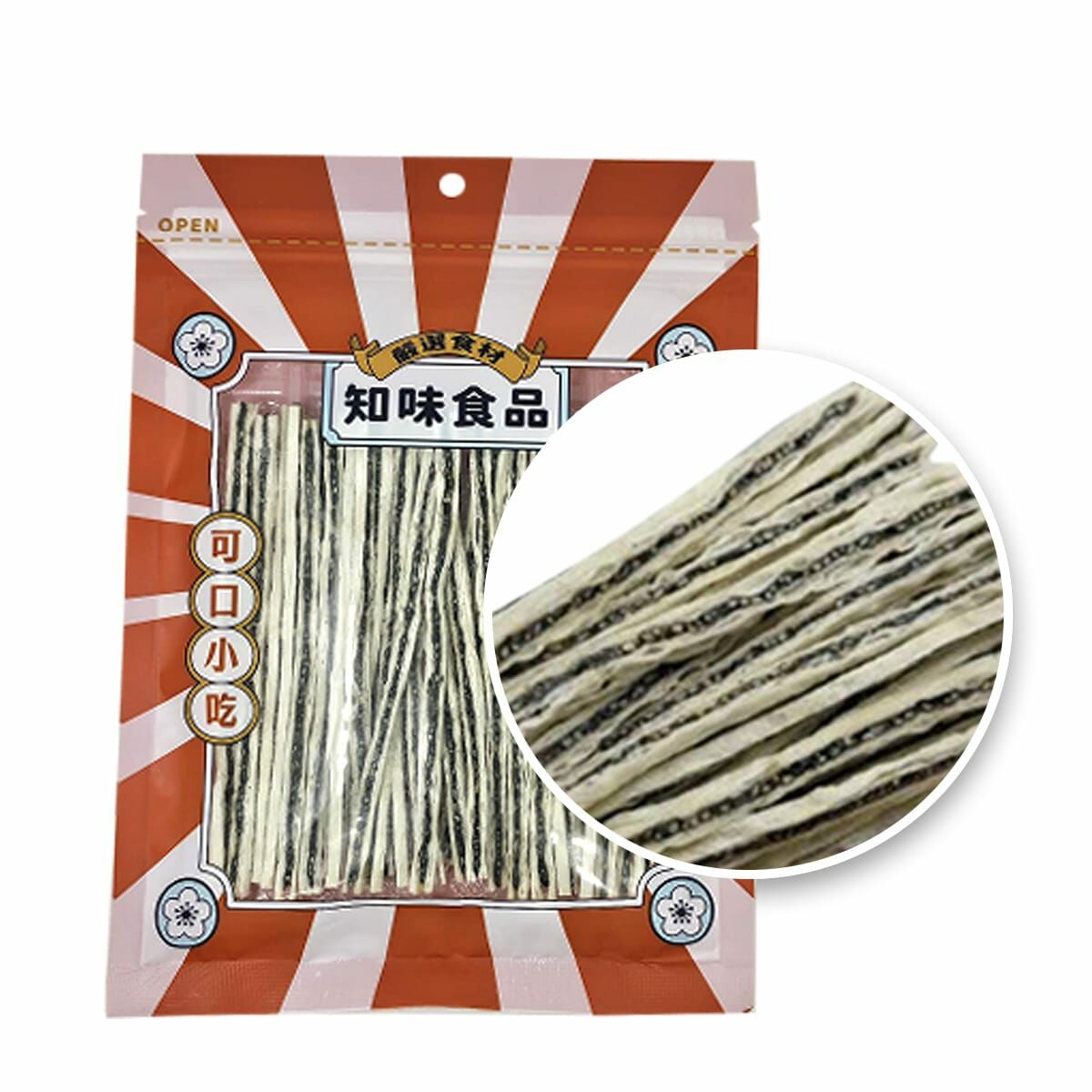 日本黑芝麻鱈魚條50克（$20）