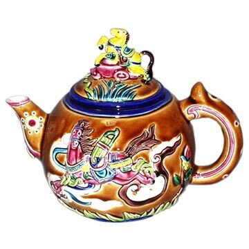 台灣國寶交趾陶｜十二生肖茶壺系列