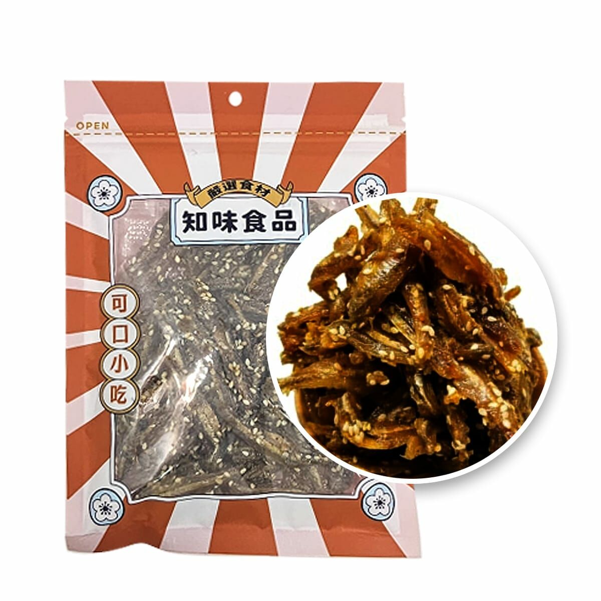 原味銀魚仔120克