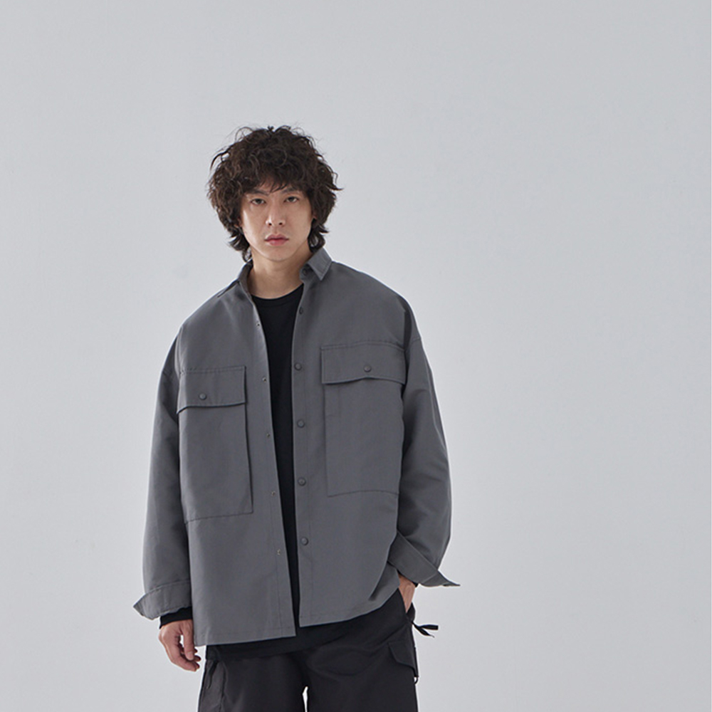 Basic plain wide long-sleeved top five colors S/M/L/XL【01097952】in stock+pre-order