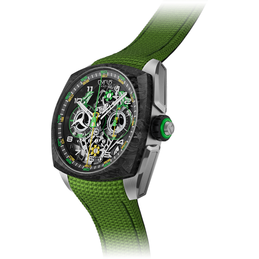 KLECPYS DICE LIME | CARBON Cordura strap