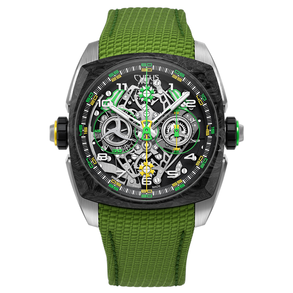 KLECPYS DICE LIME | CARBON Cordura strap