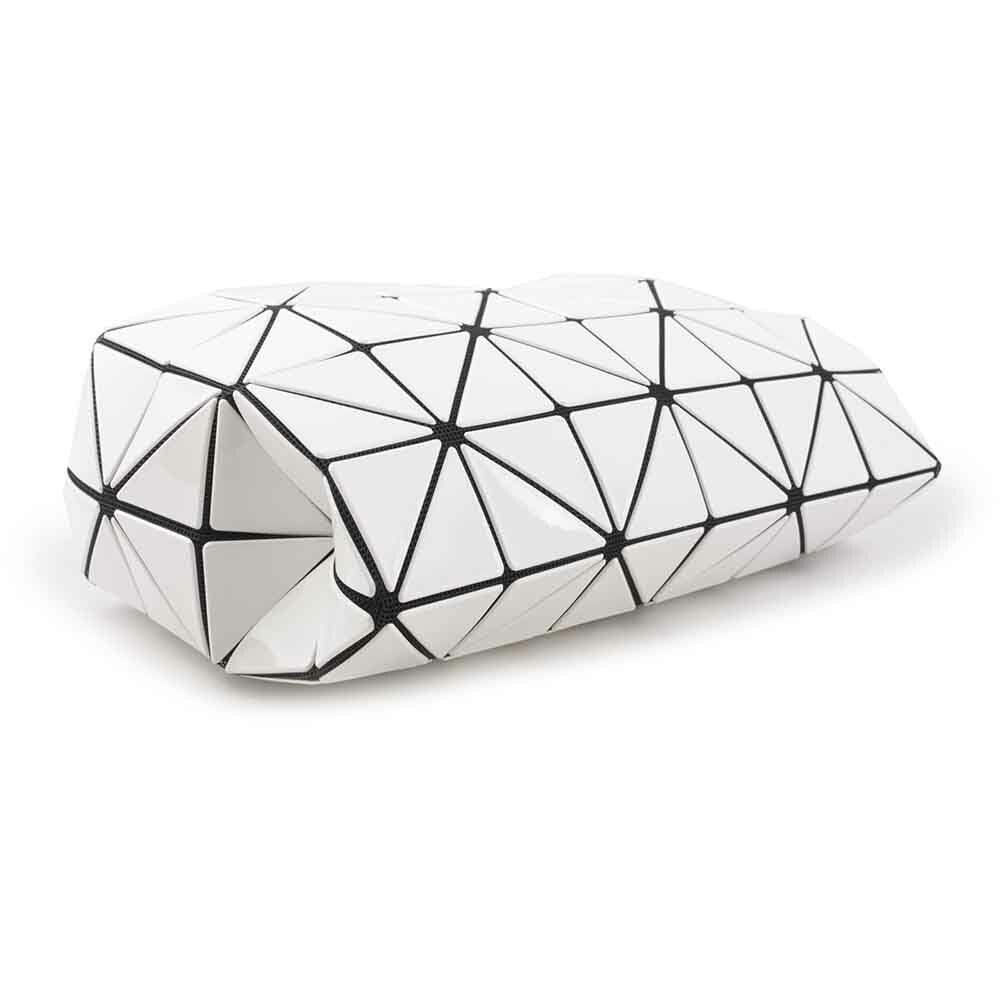 【ISSEY MIYAKE三宅一生】BAO BAO CARTON 4x6 方盒斜背包(白色) AG422 01