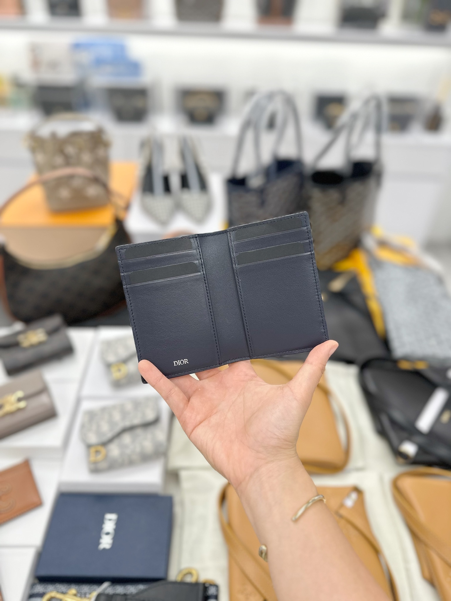 Dior Bifold Card Holder