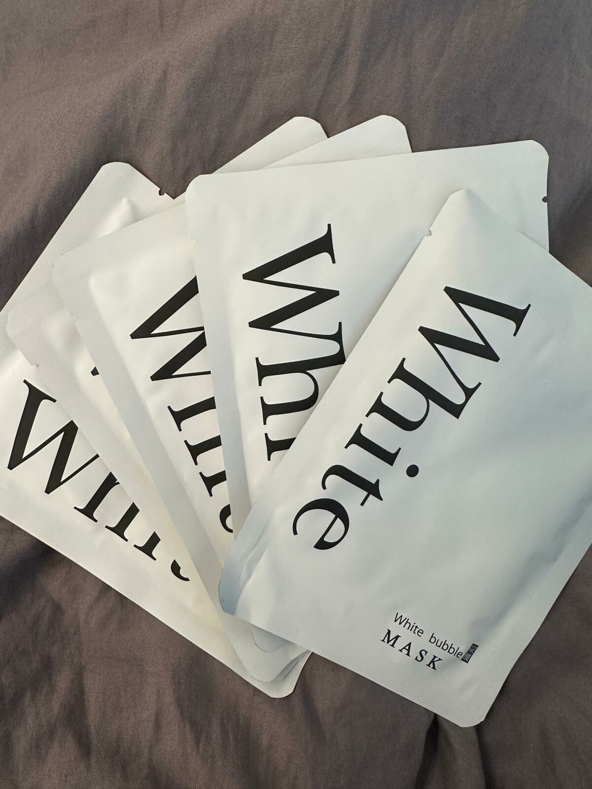 日本沙龍院線white bubble高機能碳酸面膜5片裝 (7-15日發貨)