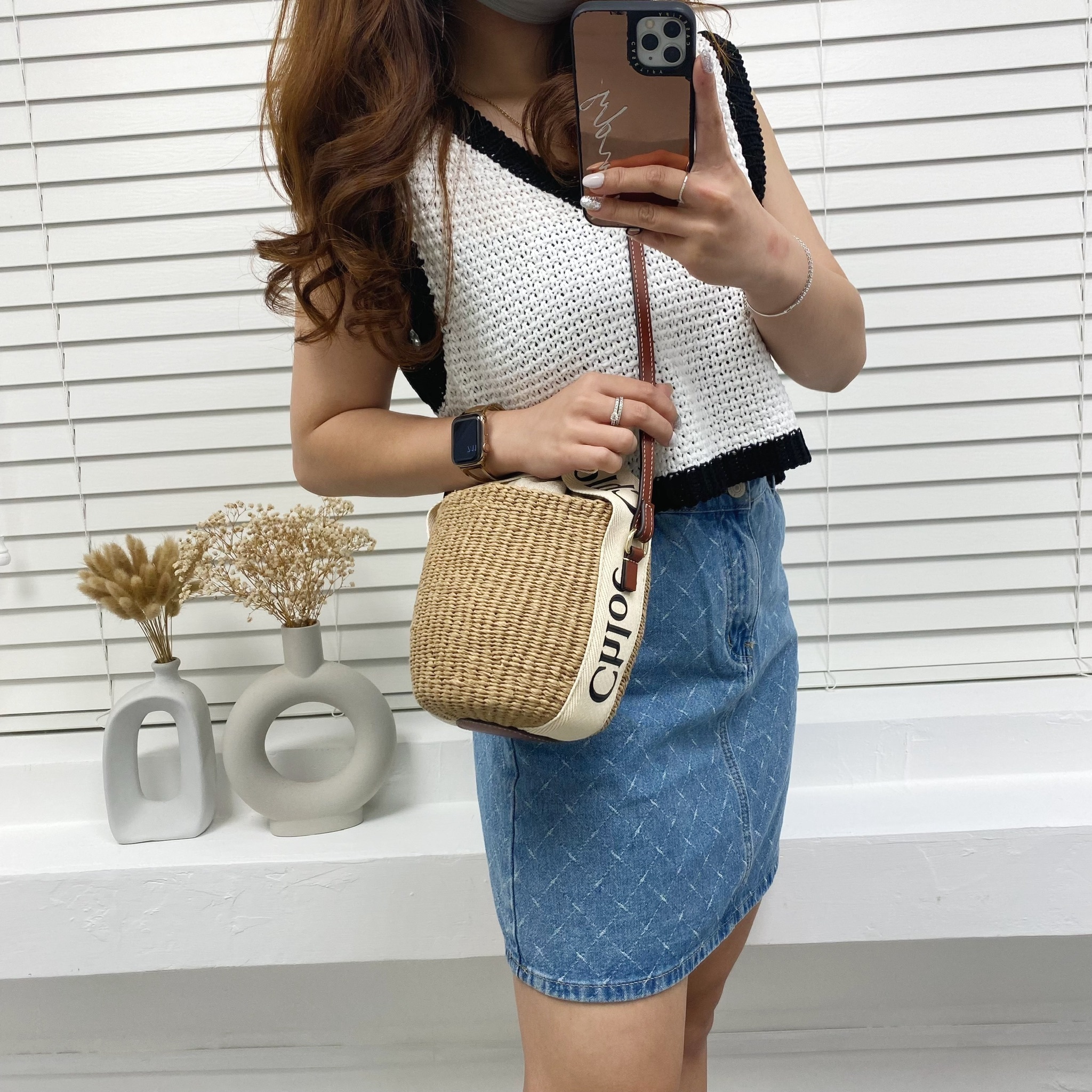 Chloe Small Woody Basket Bag