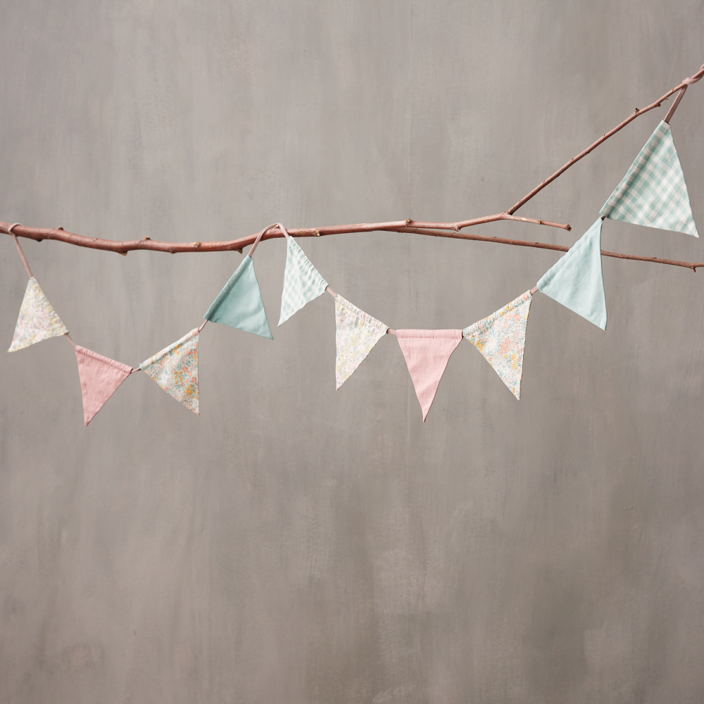 <官網限定>PIPPY趣味裝飾三角旗 (家居裝飾/露營)  綠