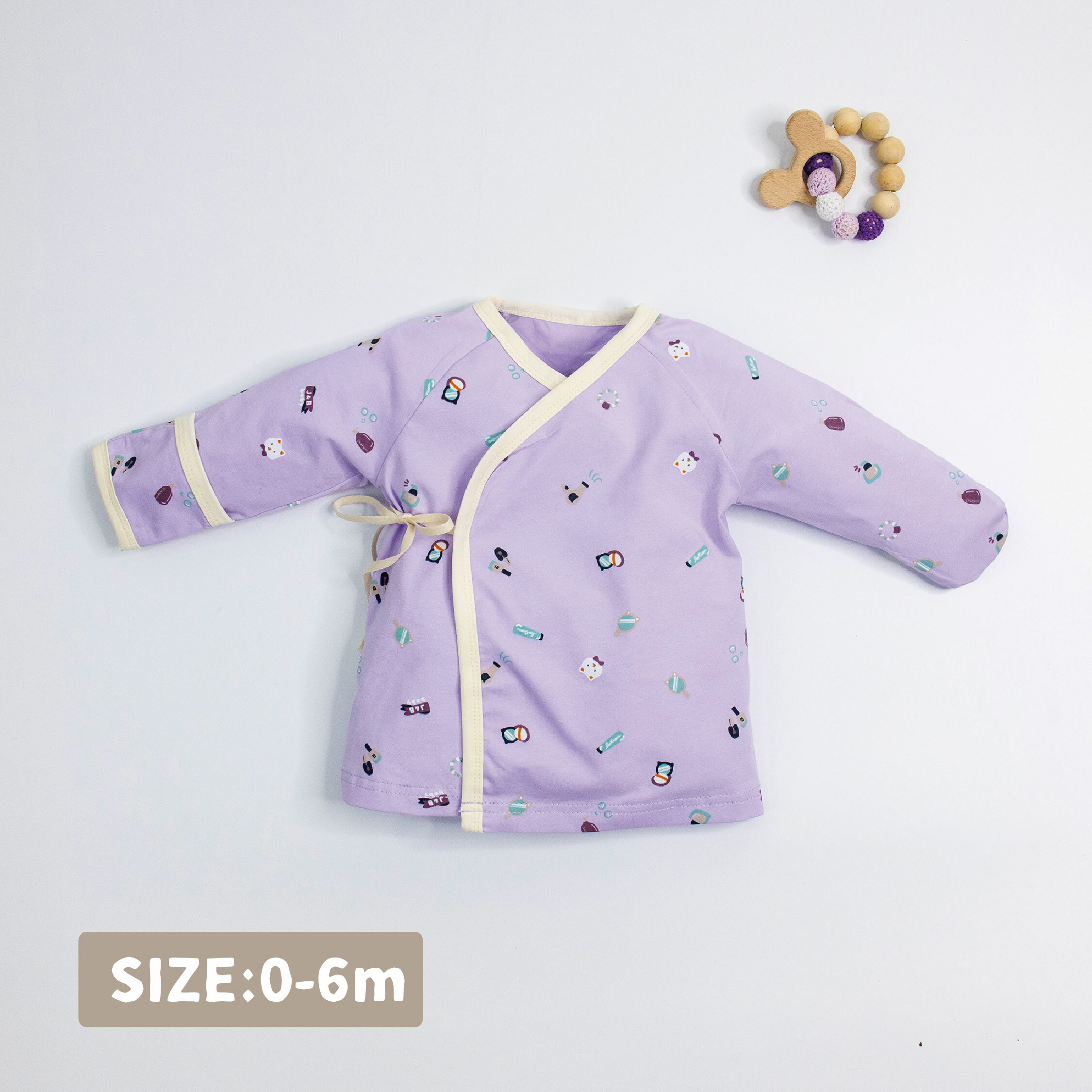 【JB1019】貓咪沙龍院。霜柔棉長袖肚衣