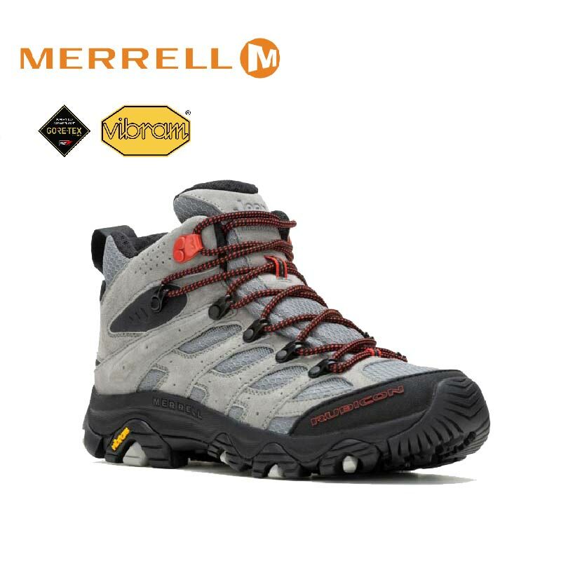MERRELL 美國 MOAB 3 MID X JEEP 男 聯名限定中筒戶外登山鞋 灰 33ML006133