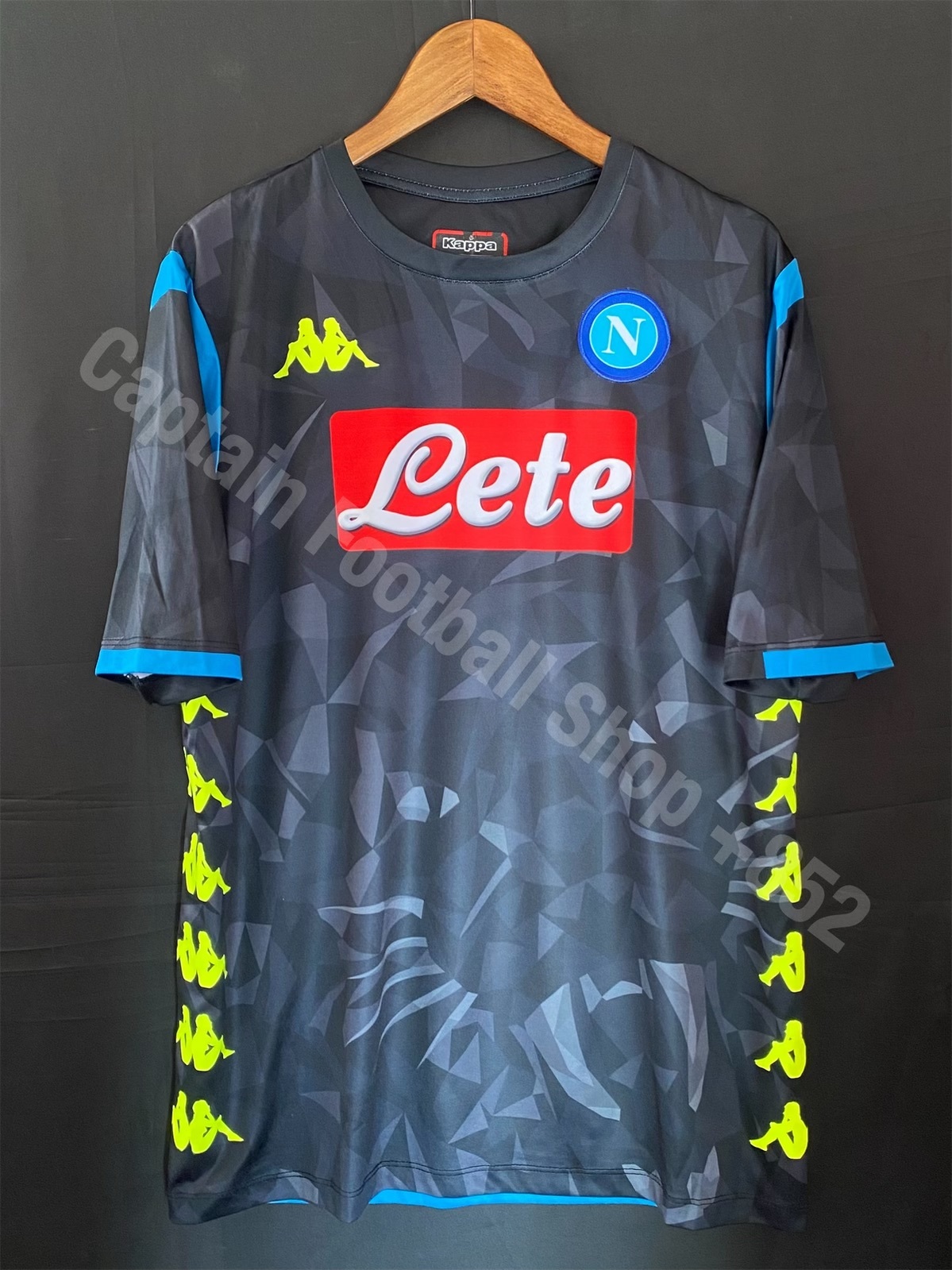 Napoli 2018-2019 UEFA Champions League Kappa Away Shirt