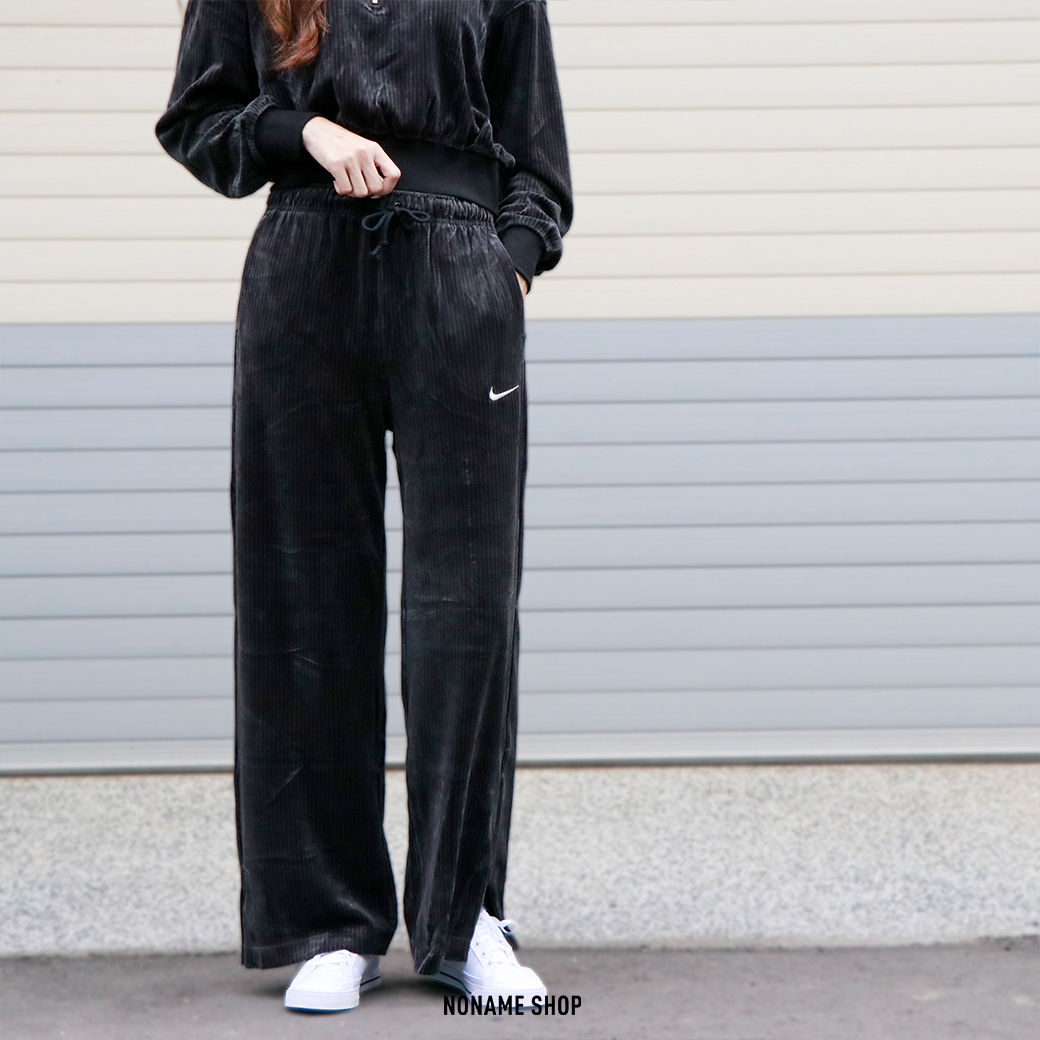 NIKE W NSW VLR HR WIDE PANT 燈芯絨 長褲 鬆緊 三色 (女款)