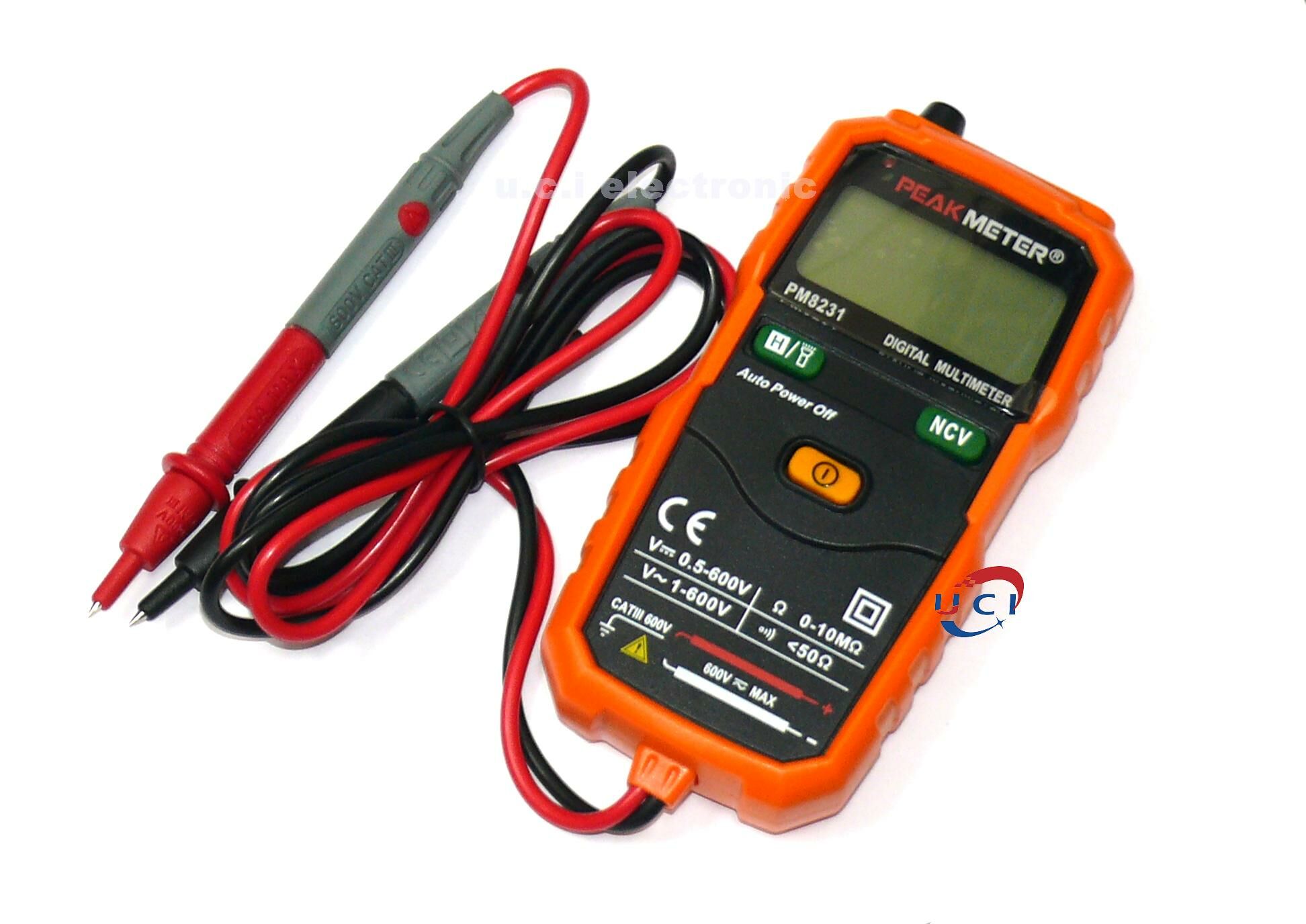 【UCI電子】(V-6) PM8231萬用表 數位高精度全自動萬能表 電工 電表 電錶