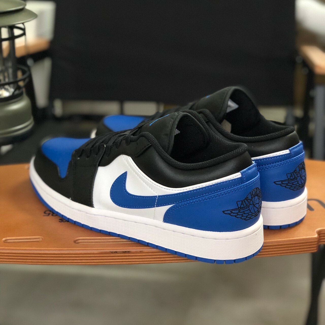 Nike Air Jordan 1 Low 皇家黑藍 低筒 男鞋 553558-140