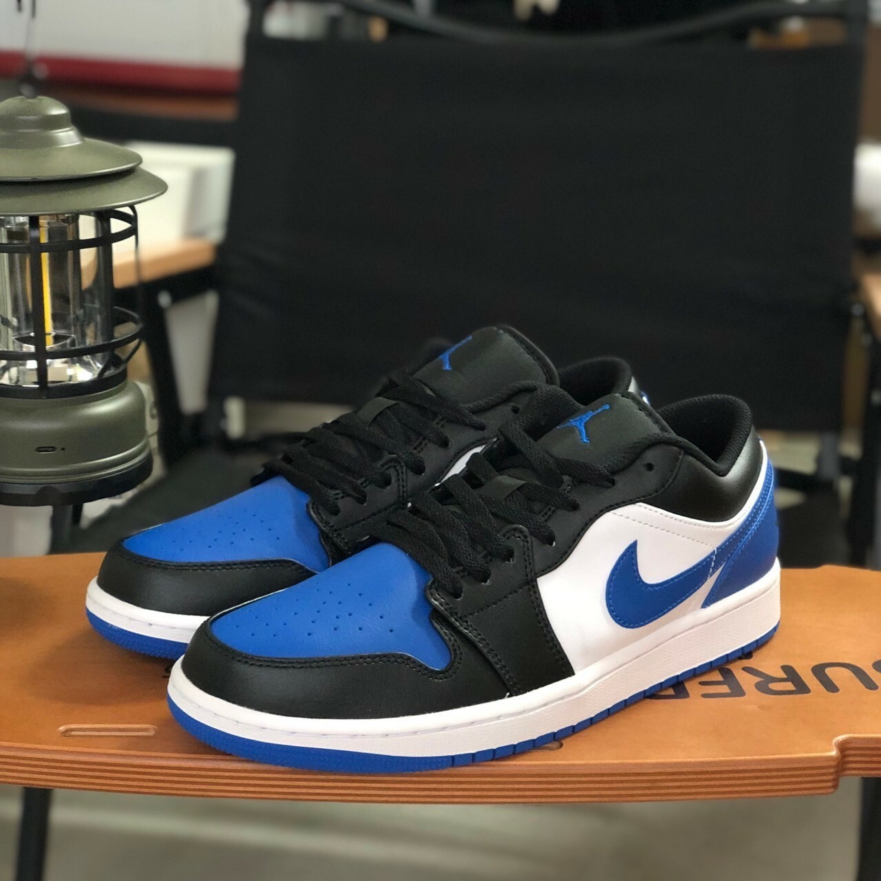Nike Air Jordan 1 Low 皇家黑藍 低筒 男鞋 553558-140