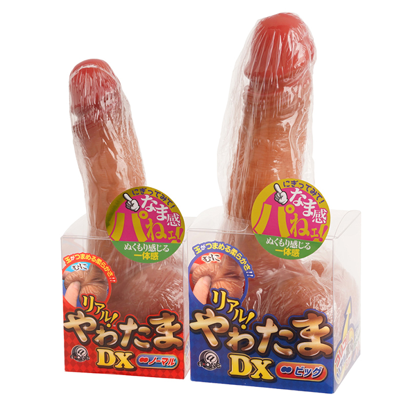 Aone,真實軟嫩睪丸DX吸盤仿真陽具