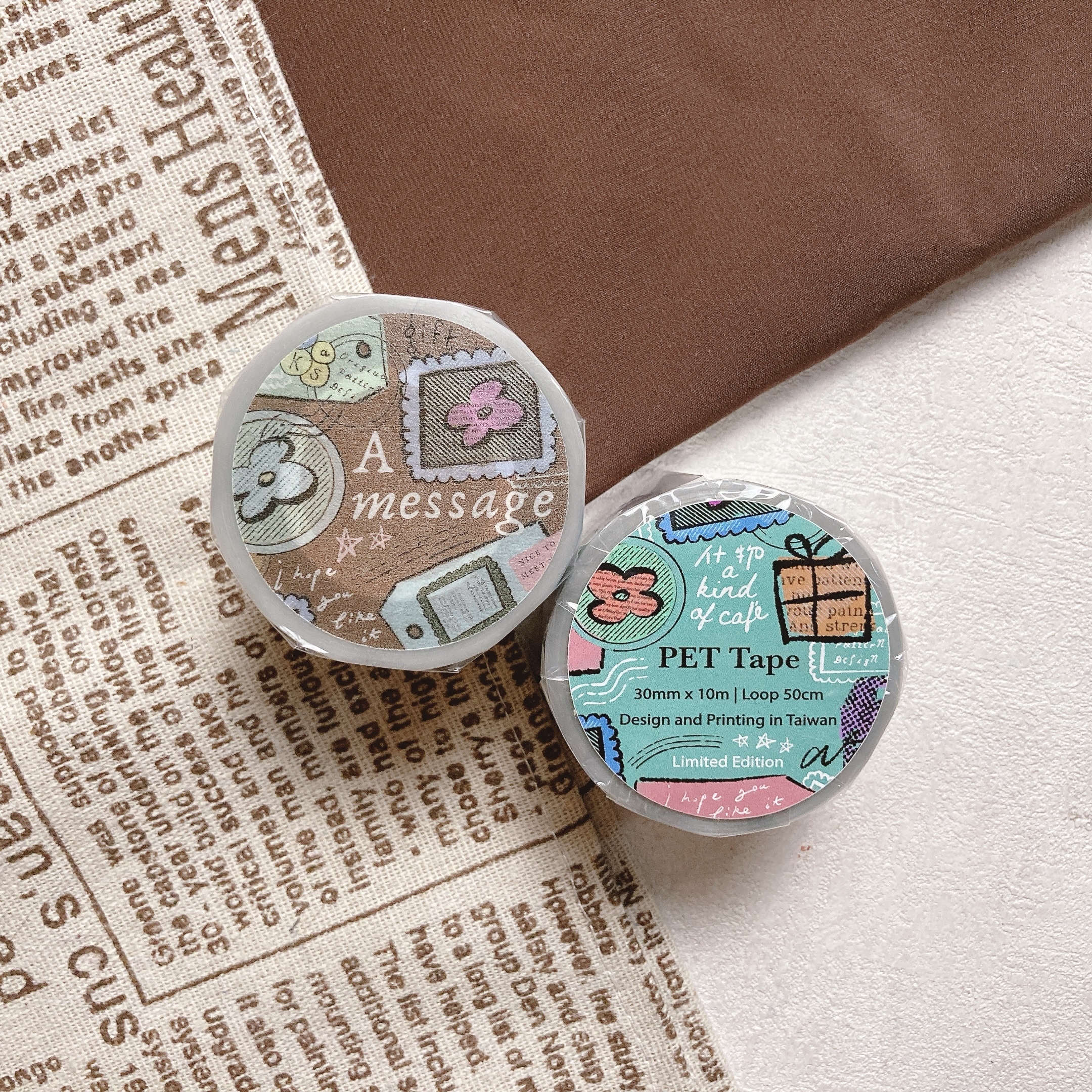 什物｜A message.信息 PET膠帶
