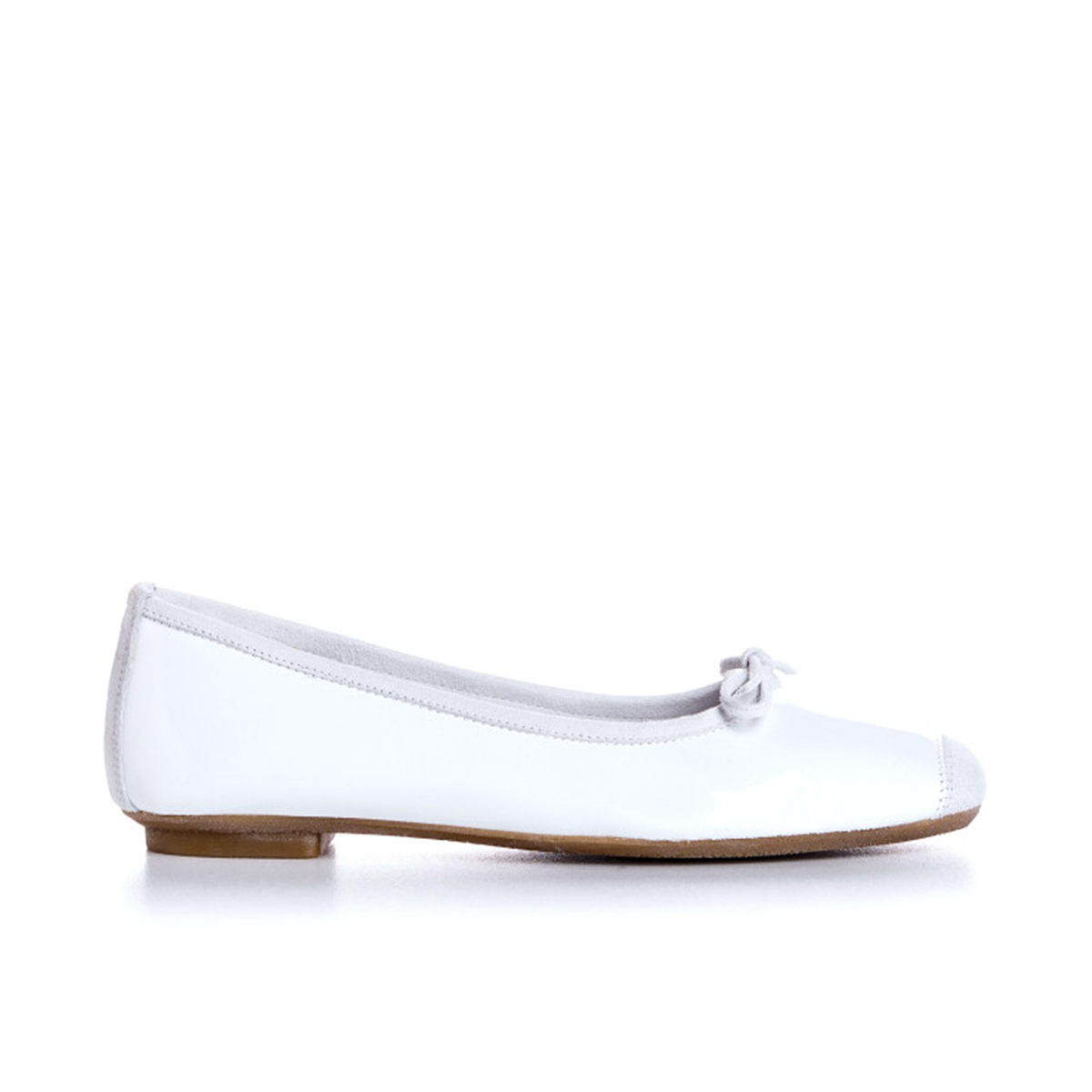 REQINS BALLERINES HARMONY VERNIS/CUIR VELOURS CC