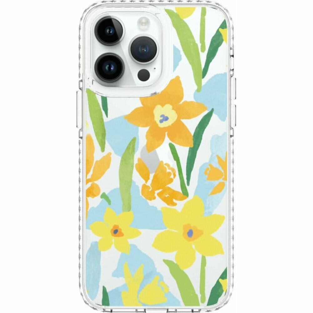 inblooom x The Hood Golden Case/Narcissus/Yellow & Sky Blue