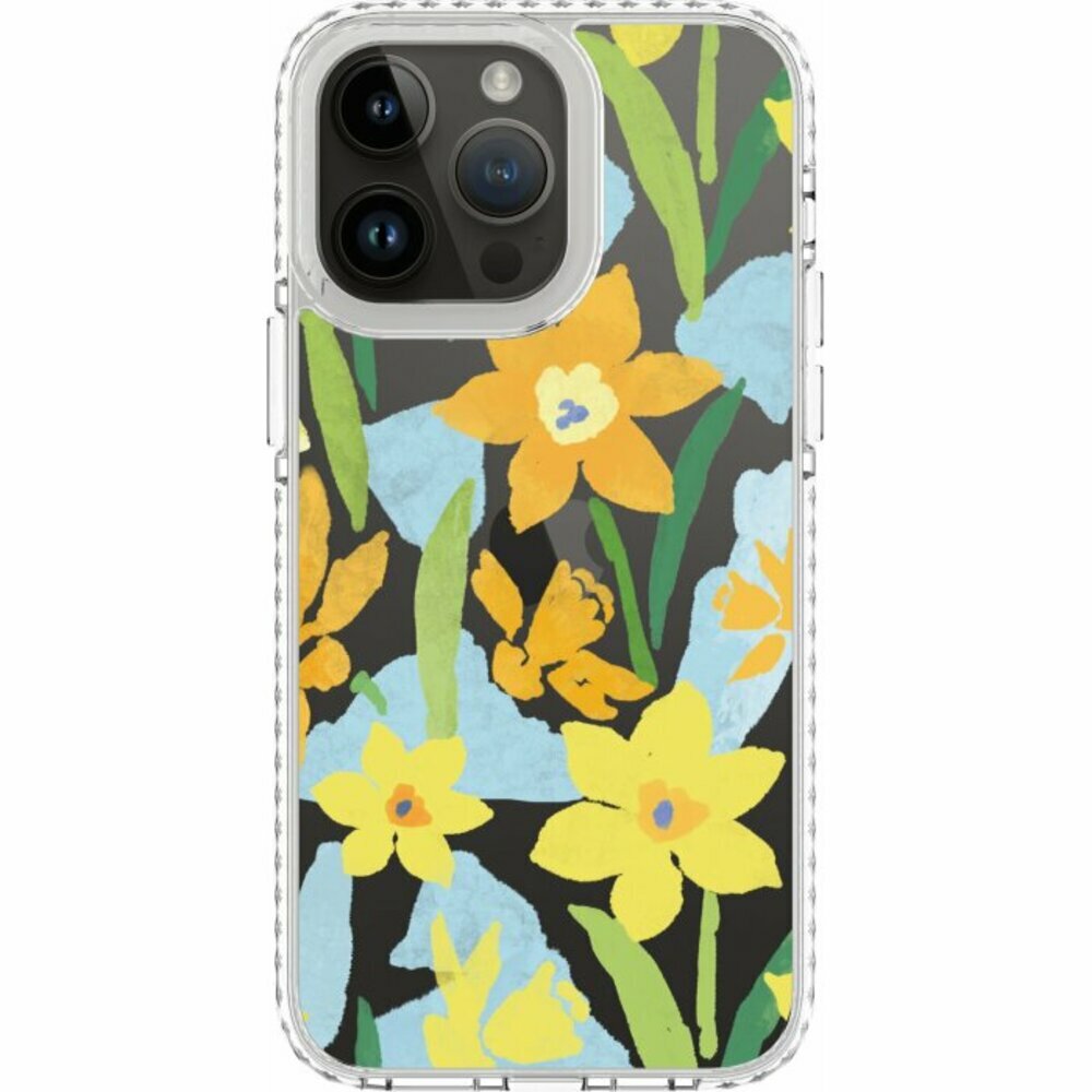 inblooom x The Hood Golden Case/Narcissus/Yellow & Sky Blue