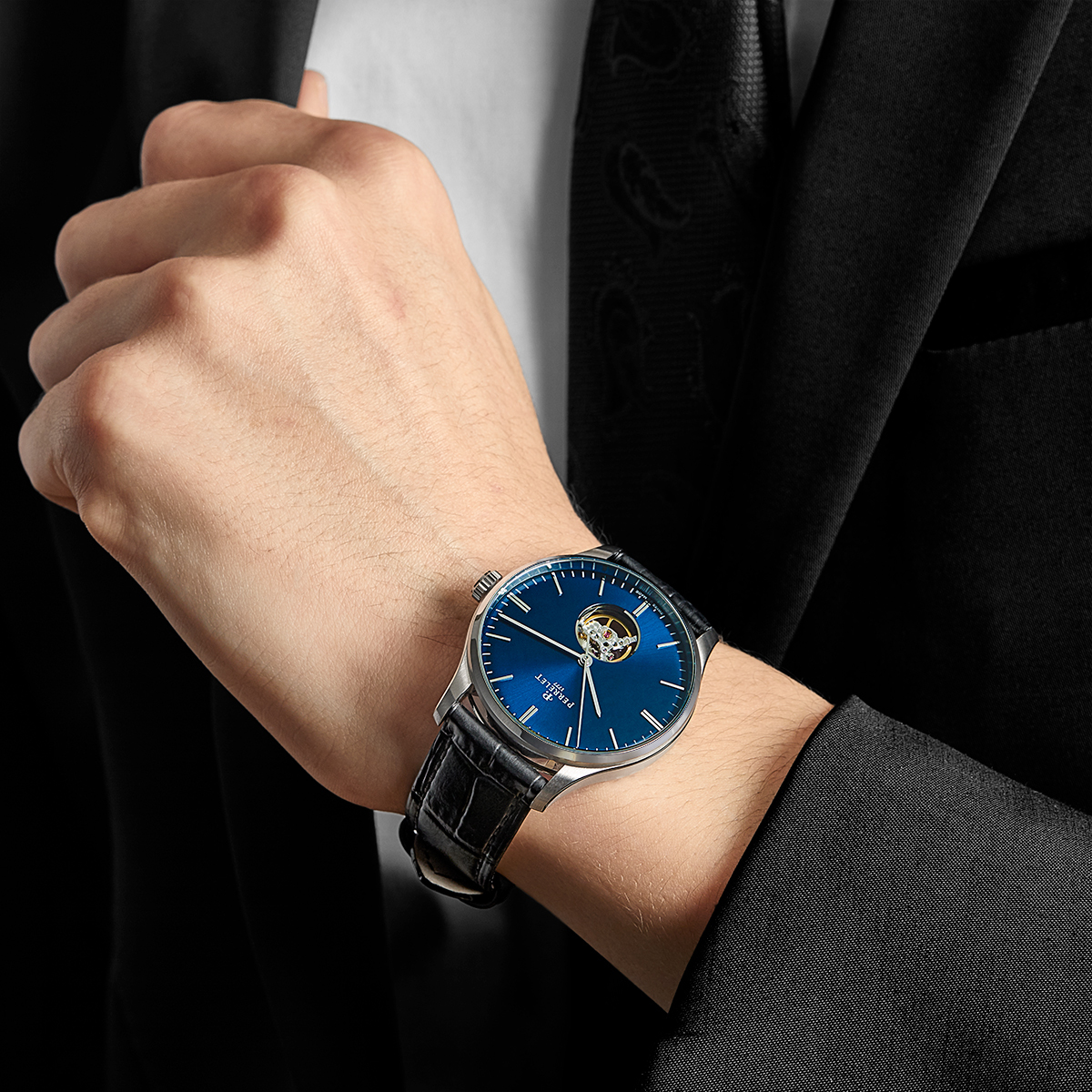 Perrelet 沛力錶 WEEKEND 3 hands open Heart｜A1302/3