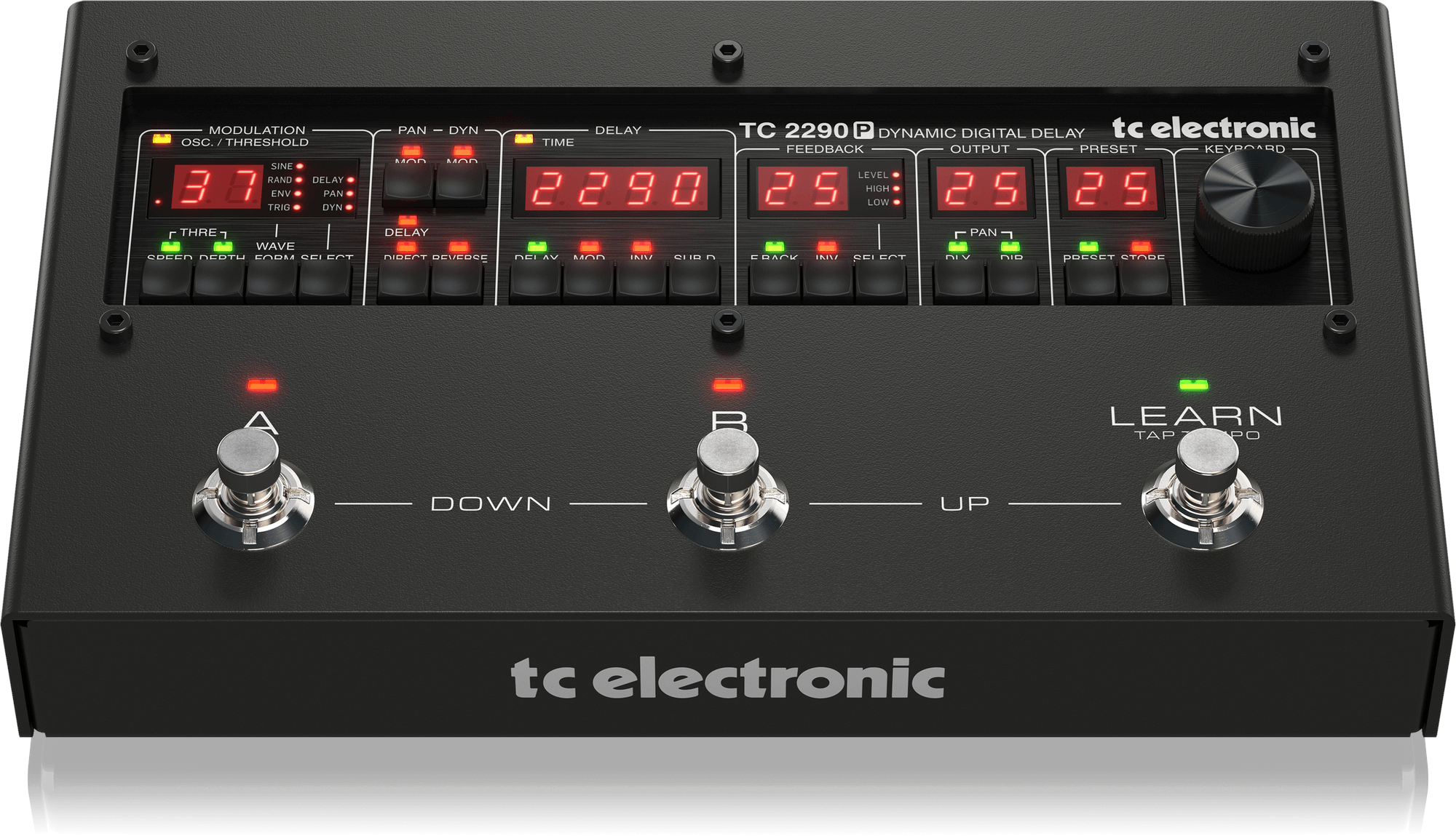 TC ELECTRONIC 2290 P DYNAMIC DIGITAL DELAY GUITAR EFFEC