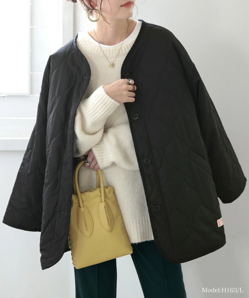 日牌 Java Women's Oversize Quilted Coat