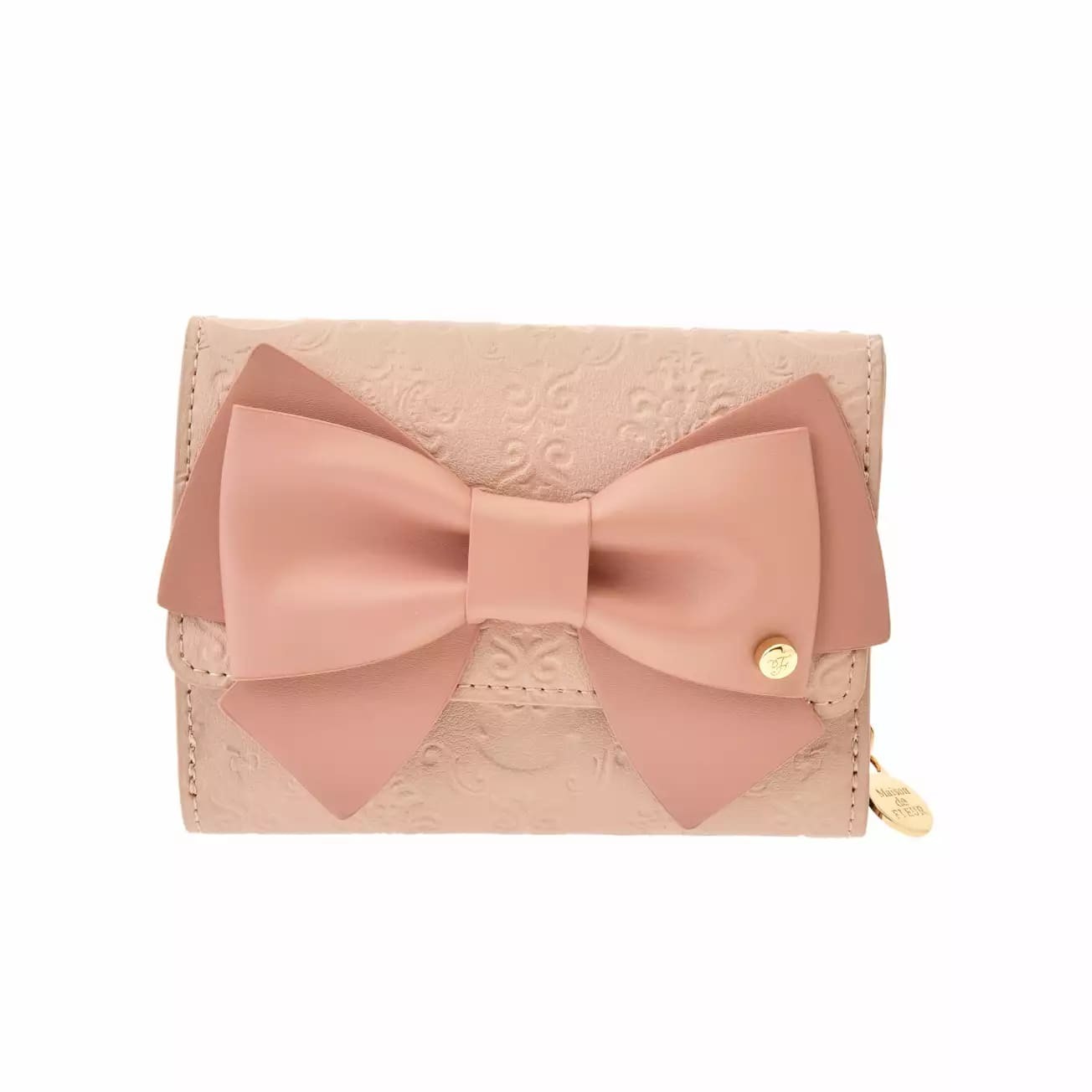 DISNEY [Maison de FLEUR] Marie Cat Wallet/Wallet Ribbon