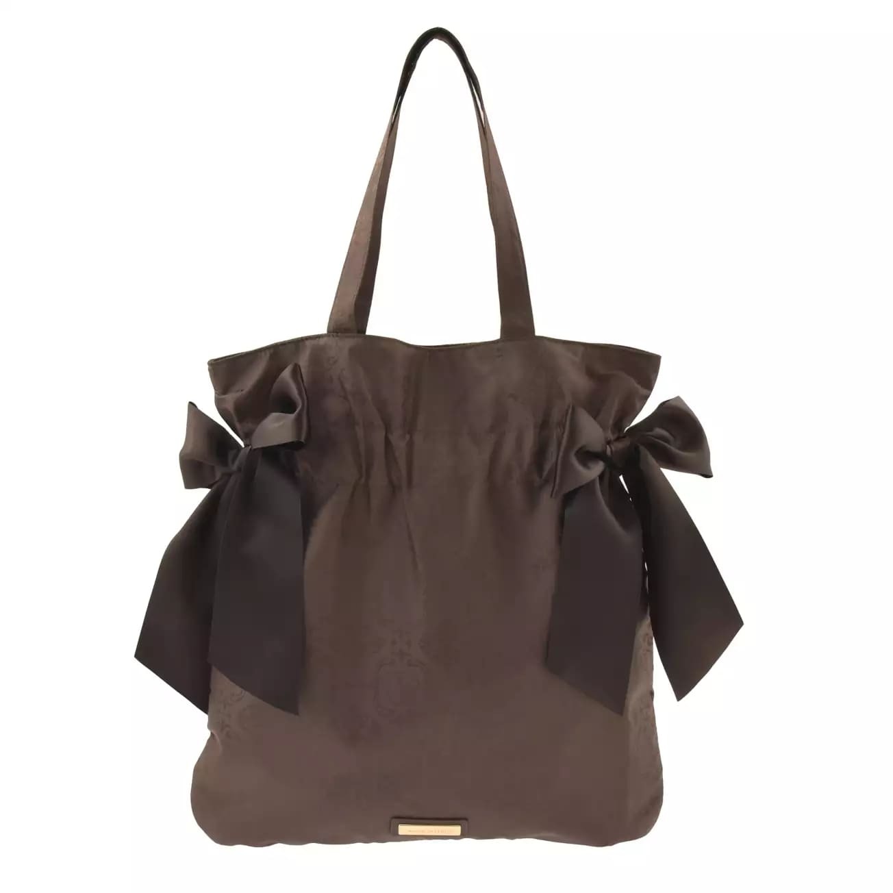 DISNEY [Maison de FLEUR] Lady Tote Bag Double Ribbon