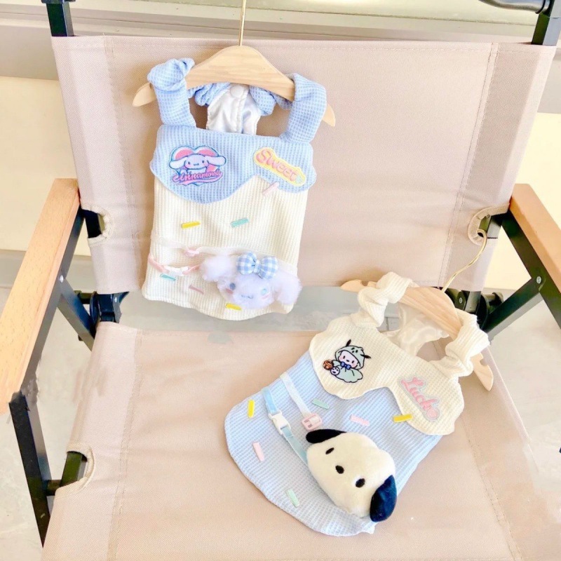 宠物衣服 小吊带 可爱挂饰吊带衣