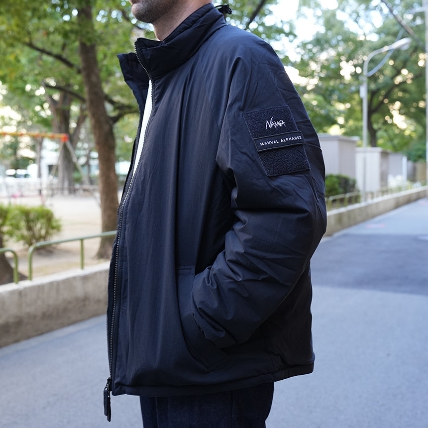 NANGA×MANUAL ALPHABET DOWN JACKET NANGA×MANUAL ALPHABET DOWN JACKET