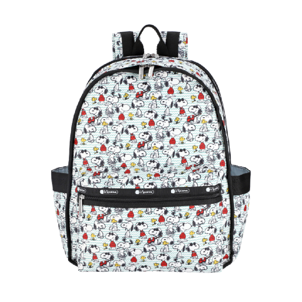 LeSportsac - ROUTE BACKPACK 健行後背包 - PEANUTS 史努比與糊塗塔克