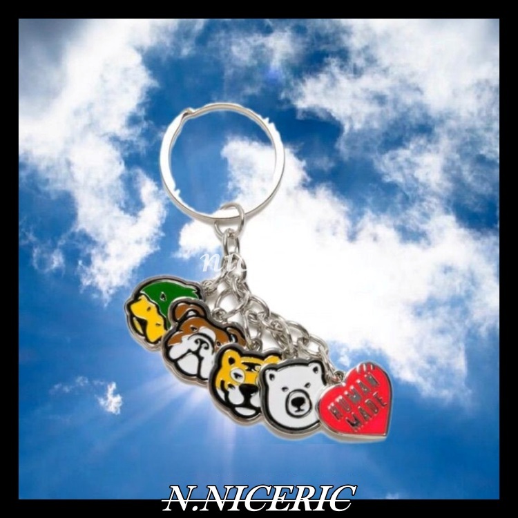 [Nice日韓歐美代購］HUMAN MADE ANIMAL KEY愛心動物園系列 鑰匙圈 掛飾 配件 吊飾 裝飾品 潮物