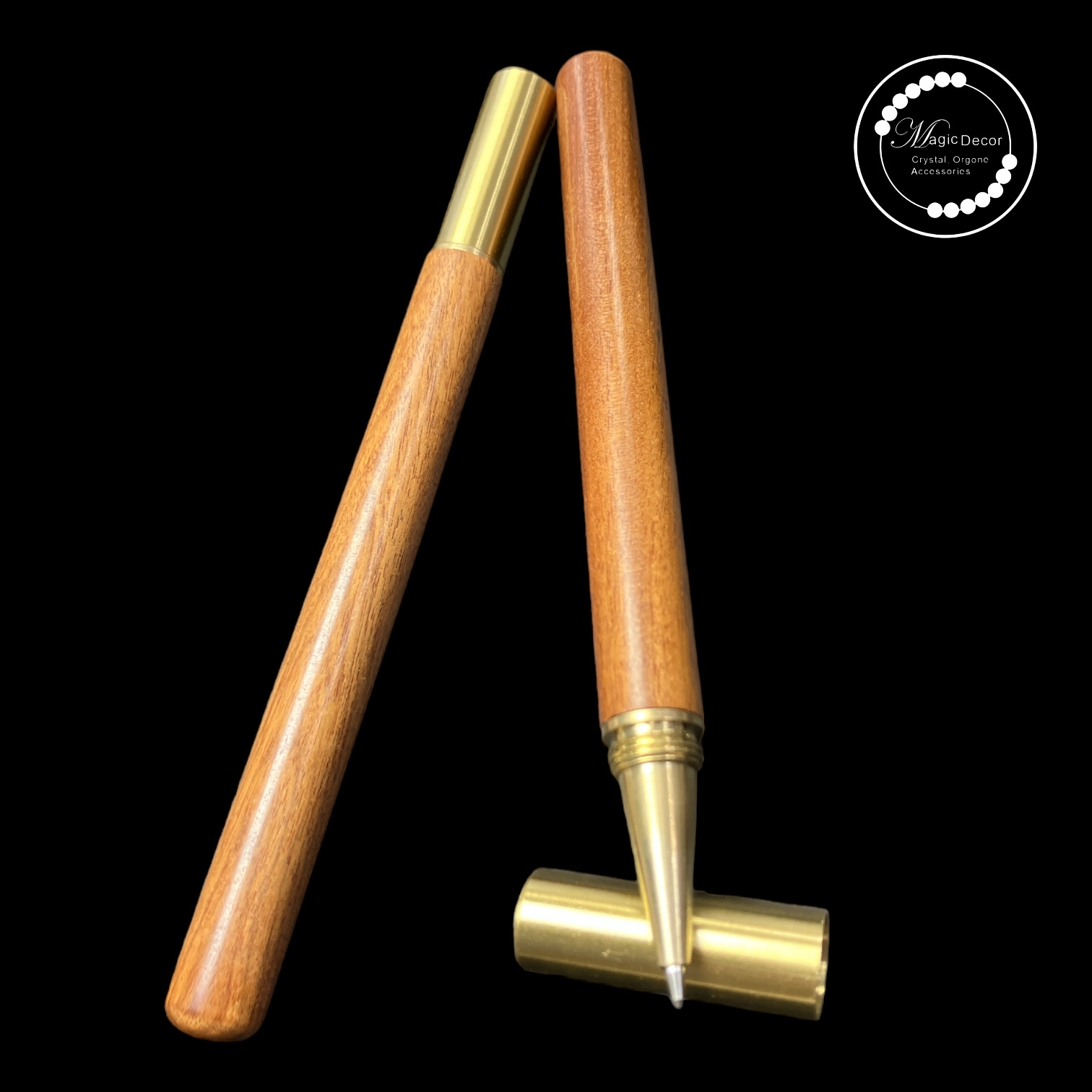 260124 - C73 (四綠)實木檀木鋼筆1枝