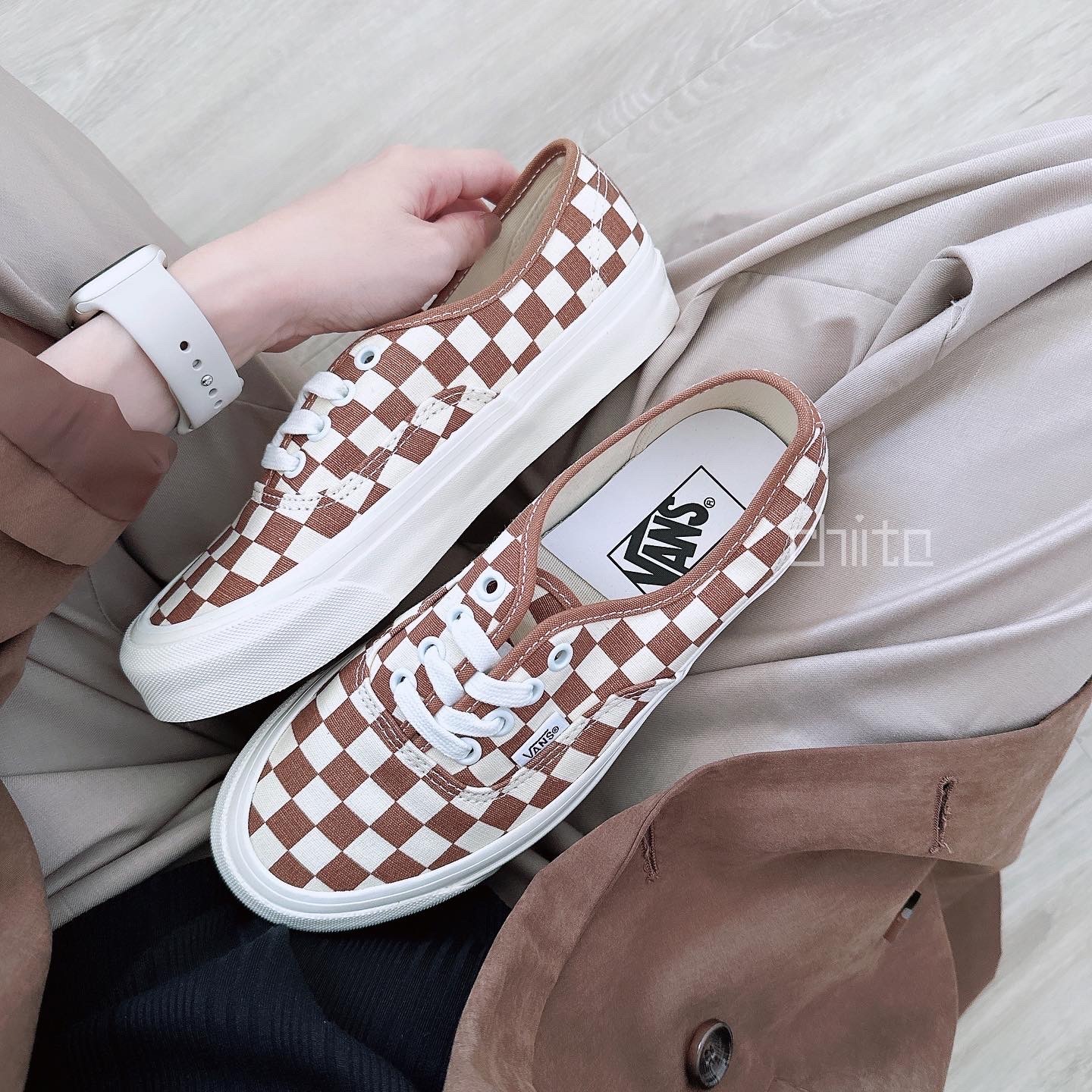 ┊VANS AUTHENTIC 44 DX 奶茶棋盤格