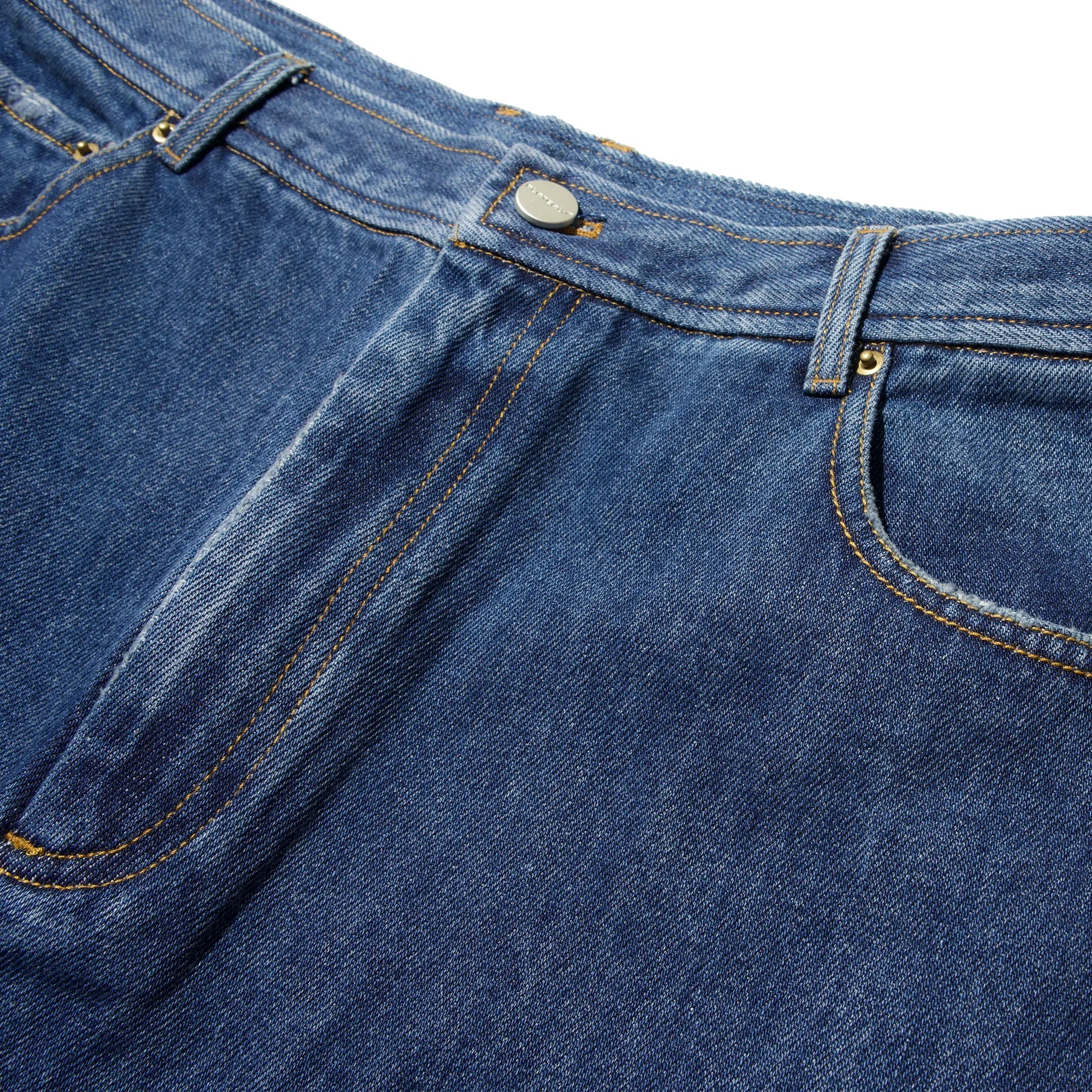 Plateau  wide leg denim 藍色
