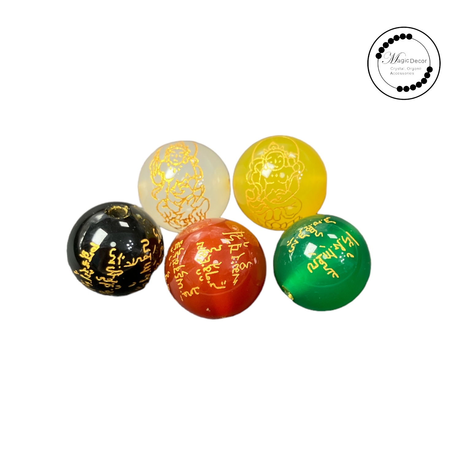 260110 - C23 五路財神圓珠隔珠（1包5粒）