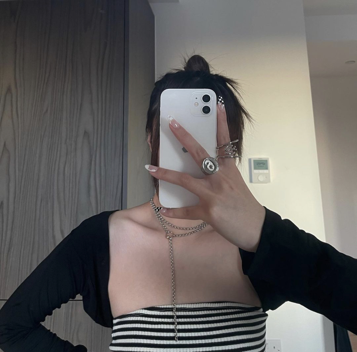 JUSTINE CLENQUET 雙層項鍊SAUL NECKLACE