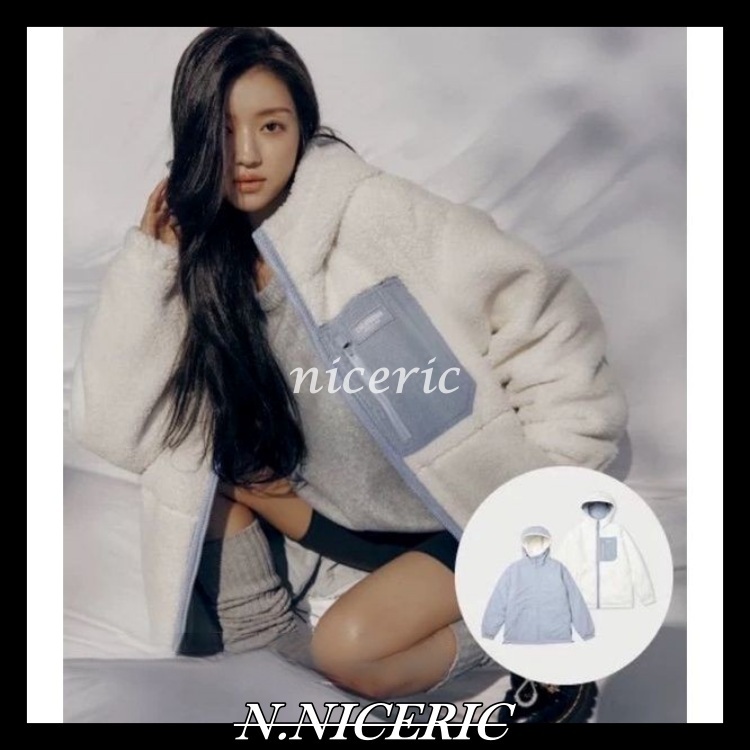 WHO.A.U外套 후아유 🇰🇷 絨毛兩面穿保暖外套WHOAU兩面穿外套 男女同款 情侶