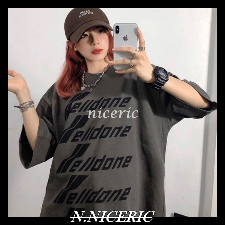 [Nice日韓歐美代購］WE11DONE 彈幕系列 胸前黑色字母彈幕Logo 四色短袖 T恤 短袖 短T