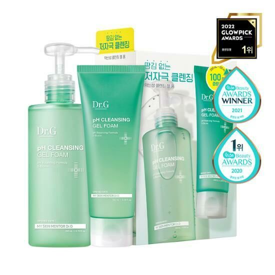 Dr.G pH Cleansing Gel Foam 200ml [Olive Young +100ml Planning Set]
