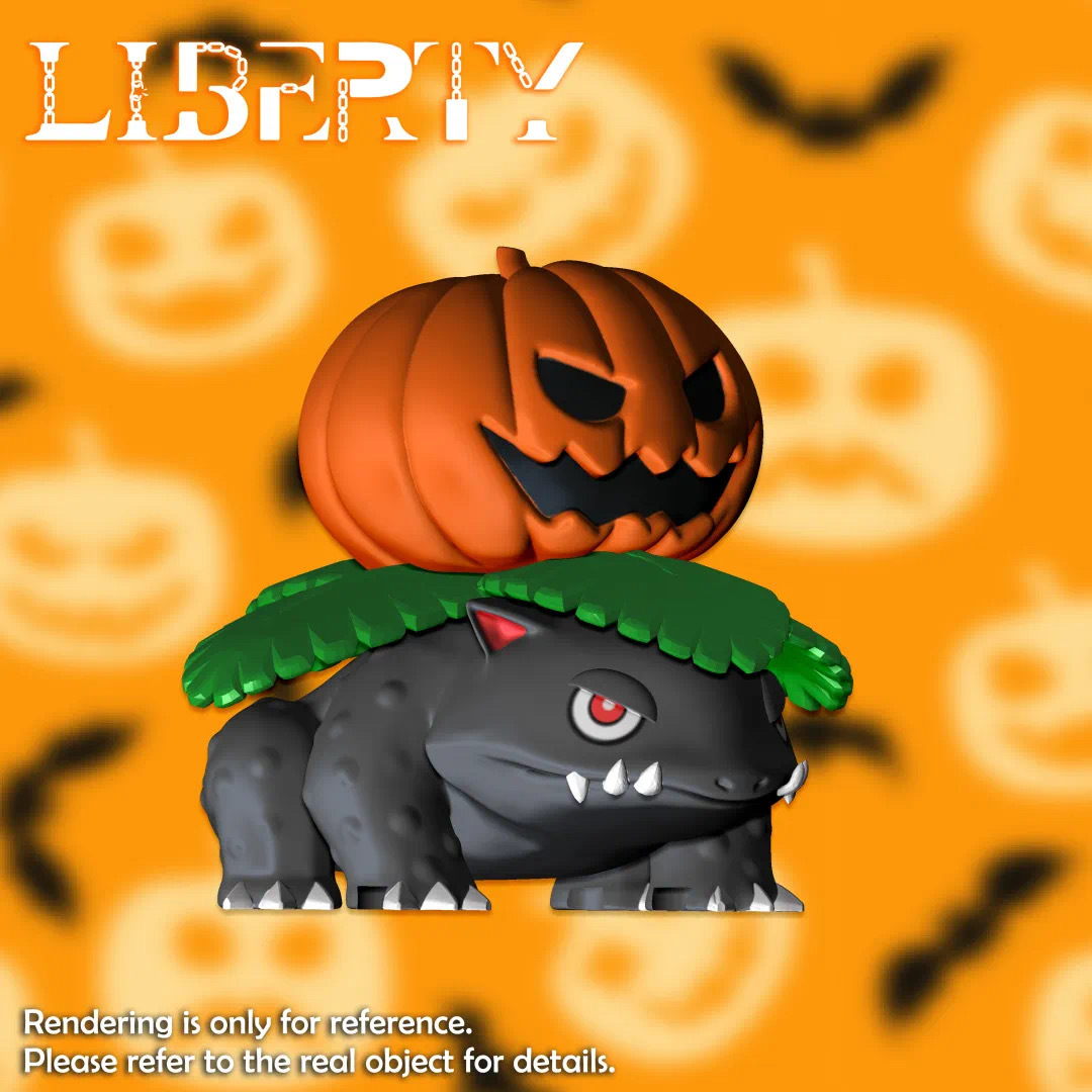 【Liberty】萬聖限定南瓜妙蛙花